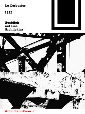 cover image of 1922 – Ausblick auf eine Architektur